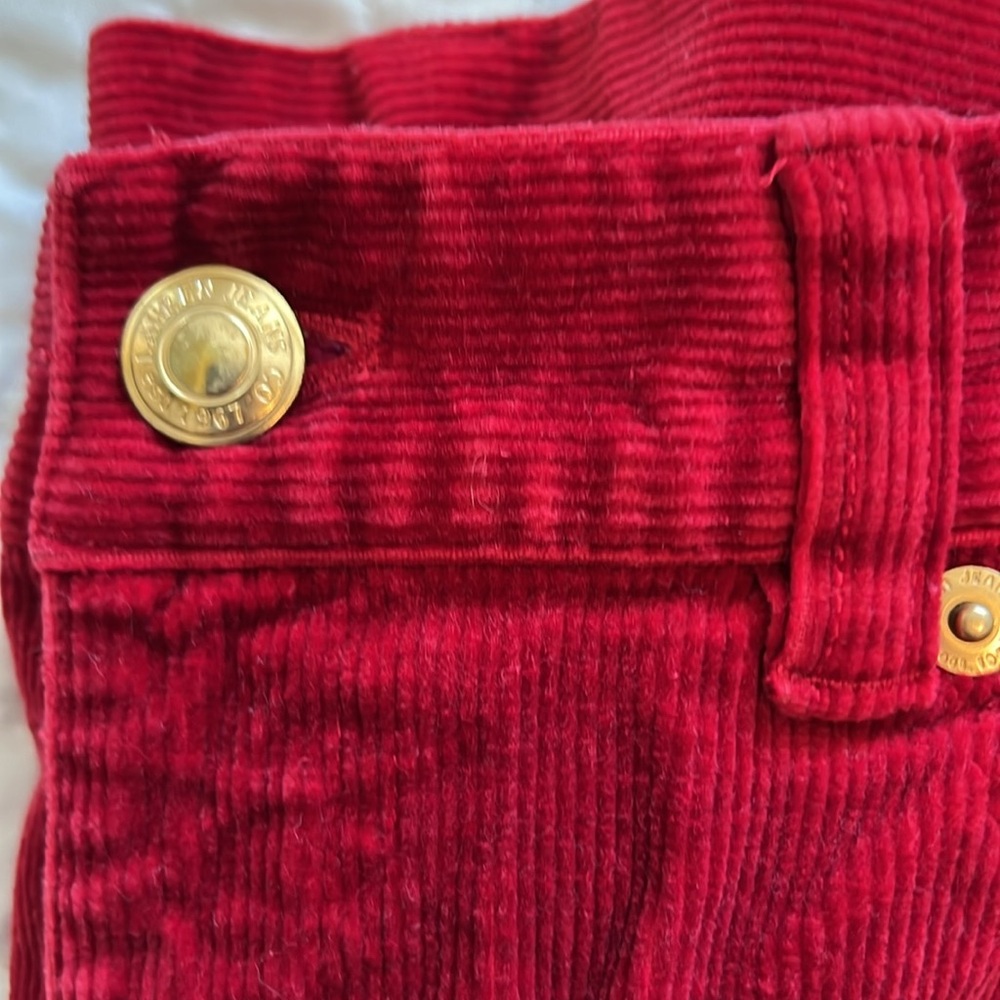Lauren Ralph Lauren red corderoy - Picture 2 of 11